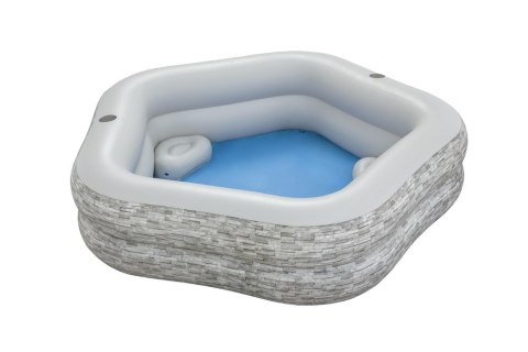 Dmuchany Basen Ogrodowy 213x 206x 53 cm Bestway 54423