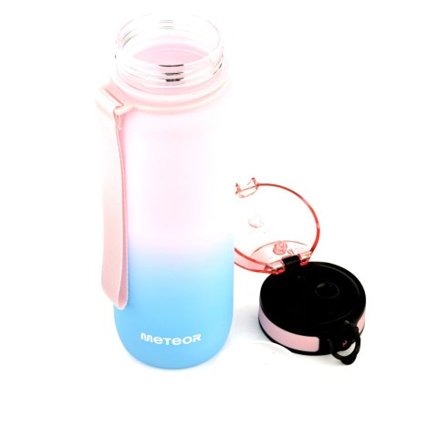 Bidon sportowy Meteor 800 ml różowy/niebieski