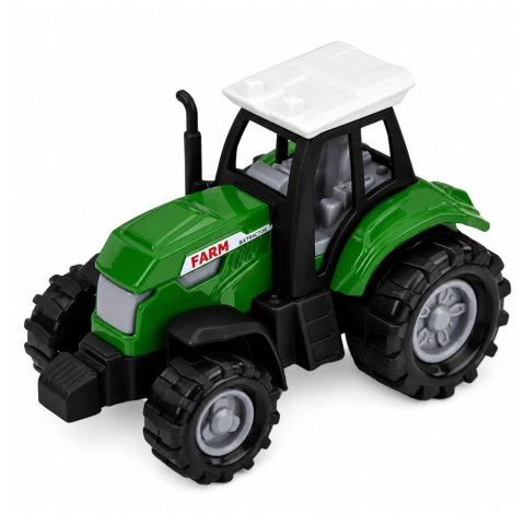Zestaw Pojazdy Rolnicze Traktor Sieczkarnia Cysterna Rozrzutnik 1:68 4 szt.