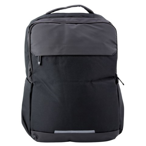 Plecak Miejski Biznesowy USB Kieszeń na Laptopa Czarny 16L 45cm