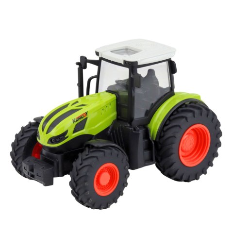 Traktor Rolniczy Farmerski Zdalnie Sterowany RC Z Prasą Do Balotów 1:24