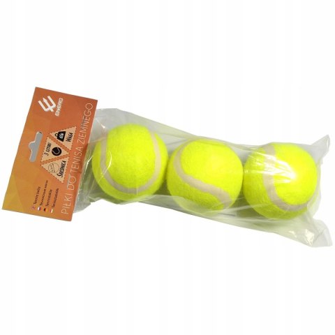 PIŁKA TENIS ZIEMNY ENERO 3SZT