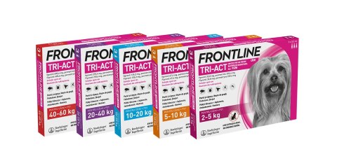 FRONTLINE Tri-Act Dla Psów 3x6ml