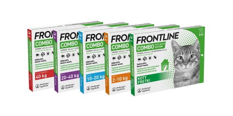 FRONTLINE Combo Spot-On Dla Kotów 3x0,5ml