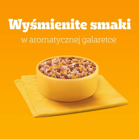 Pedigree Mokra Karma Dla Szczeniąt W Galaretce (Z Kurczakiem I Ryżem, Z Wołowiną I Ryżem) 4x100g
