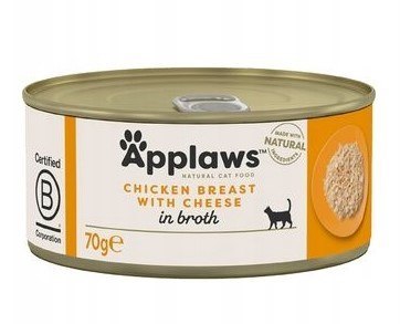 APPLAWS Chicken Breast With Cheese In Broth 70g