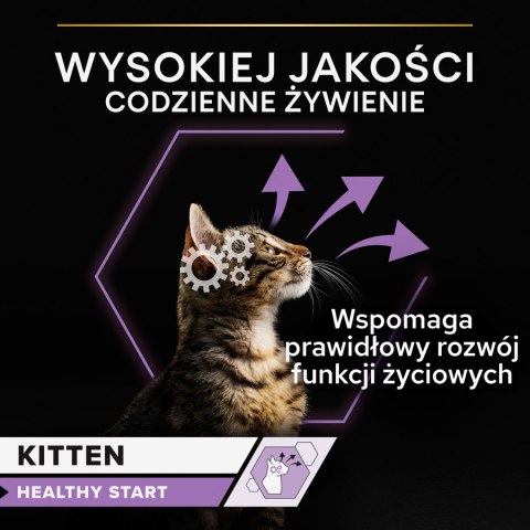 Purina Pro Plan Kitten Nutrisavour Indyk 85g