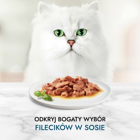 Purina Gourmet Perle Mini Fileciki W Sosie Karma Dla Kota 60x85g