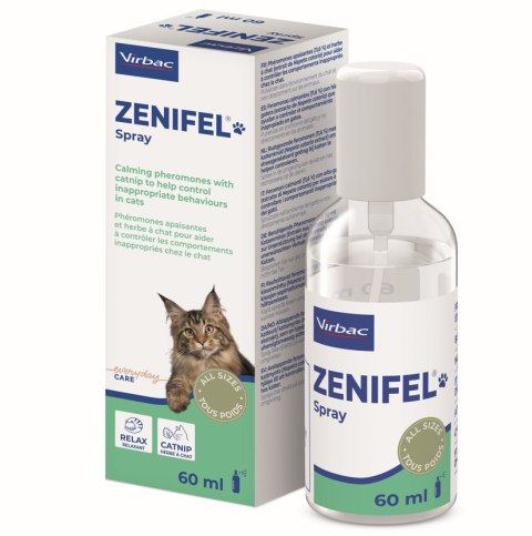 Virbac Zenifel Spray Dla Psa I Kota 60ml