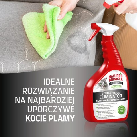 Nature's Miracle ULTIMATE Stain & Odour Remover CAT 946 Ml