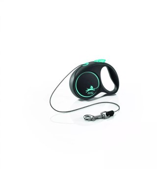 Flexi Smycz Black Design XS Linka 3m Do 8kg Niebieska