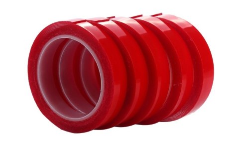 Taśma dwustronna samoprzylepna akrylowa montażowa transparentna mocna 20mm x 3m