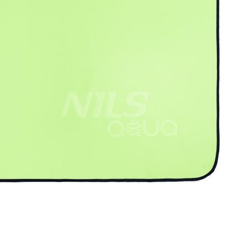 NAR11 ZIELONY RĘCZNIK Z MIKROFIBRY 140x70 cm NILS AQUA