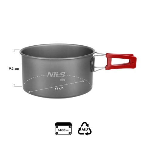 NC17119 GARNEK TURYSTYCZNY 1,4 L NILS CAMP