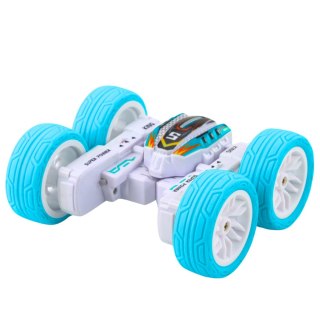 Auto Terenowe Akrobatyczne Zdalnie Sterowane 360° Niebieskie 1:32