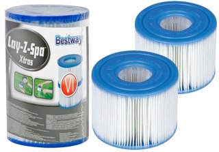Wkład filtrujący Bestway 60311 Lay-Z-Spa 4szt.