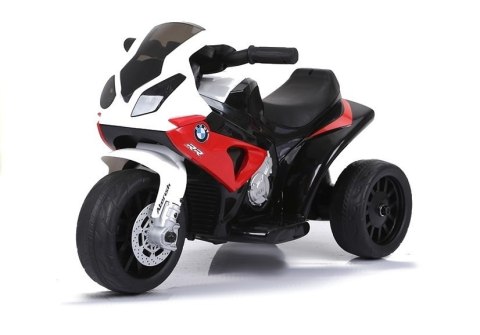 Motor Na Akumulator BMW S1000RR Trójkołowy Dla Dzieci Światła LED Czerwony