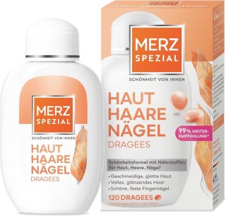 Merz Spezial Skóra Włosy Paznokcie 120 szt.