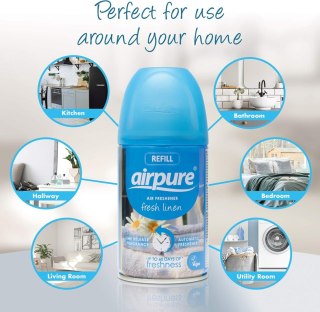 Airpure Fresh Linen Odświeżacz Powietrza 250 ml