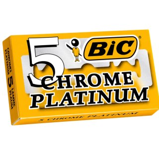 BIC Chrome Platinum Żyletki do Maszynki 5 sztuk