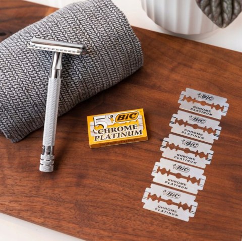 BIC Chrome Platinum Żyletki do Maszynki 5 sztuk