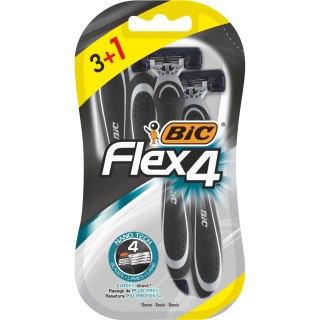 BIC Maszynka do Golenia Flex 4 - 4 sztuki