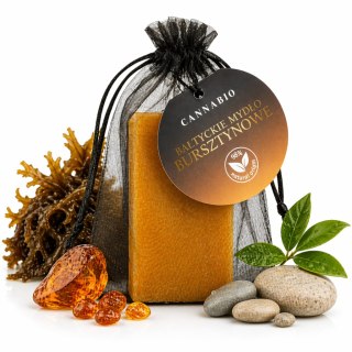 Cannabio Bałtyckie Mydło Bursztynowe 85 g