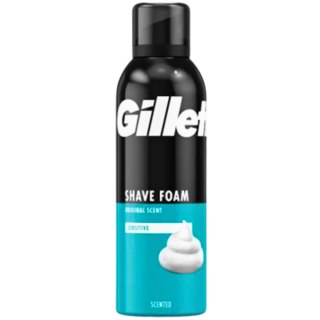 Gillette Original Sensitive Pianka do Golenia do Skóry Wrażliwej 200 ml