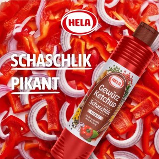Hela Gewürz Ketchup Schaschlik Pikant 800 ml