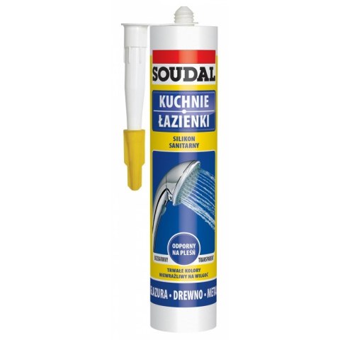 SILIKON SANITARNY BEŻOWY 280ML