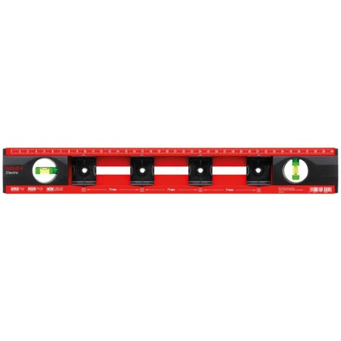 POZIOMICA WSKAŹNIK POZIOMU I PIONU ELECTRIC 40 CM