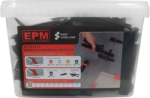 KLINY SYSTEM UKŁADANIA PŁYTEK EASY LEVELING 100SZT.