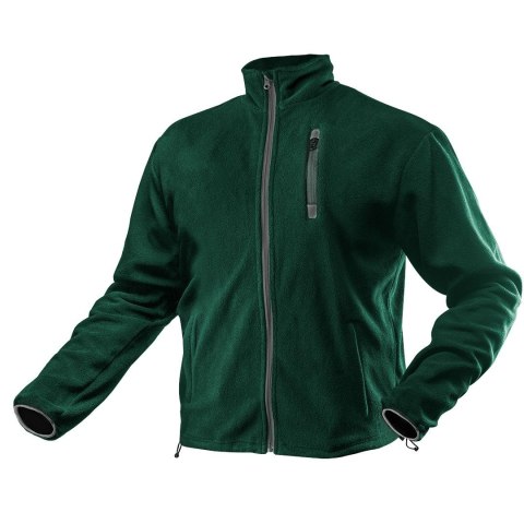 BLUZA POLAROWA ZIELONA , ROZMIAR L