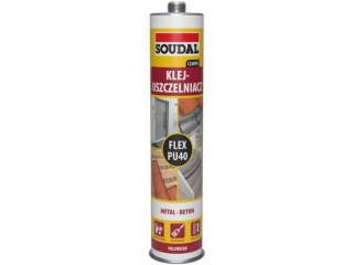 KLEJ USZCZELNIACZ POLIURETANOWY FLEX PU 40 CZARNY 300ML