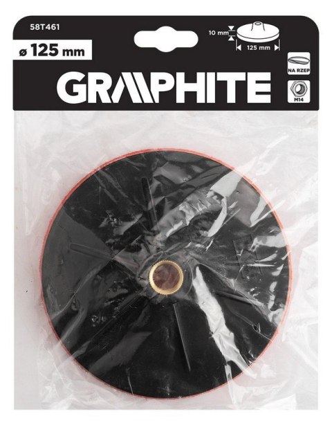TARCZA Z RZEPEM 125*10MM M14