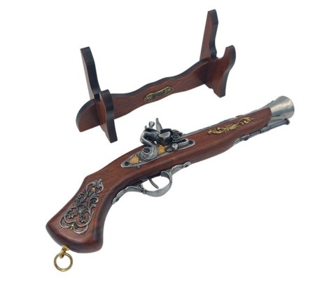 Duży Pistolet Włoski na Stojaku - Replika XVII wiek - 163S