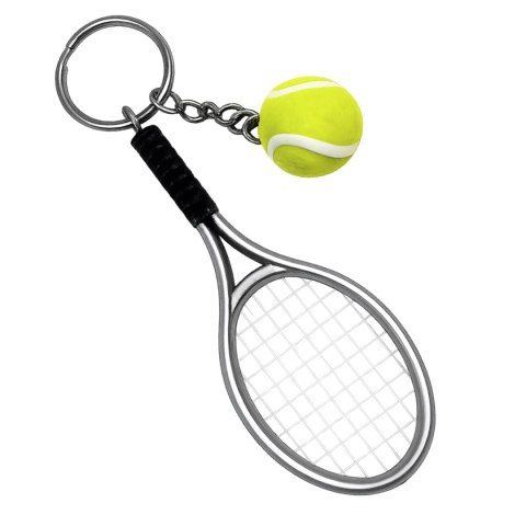 Sportowy Brelok do Kluczy Rakieta Tenisowy - Prezent dla Tenisisty - TRK-004
