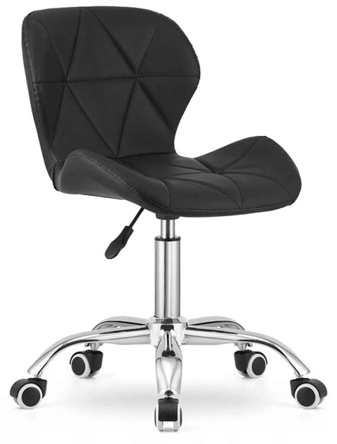 Krzesło obrotowe VASTO OFFICE PU BLACK SILVER